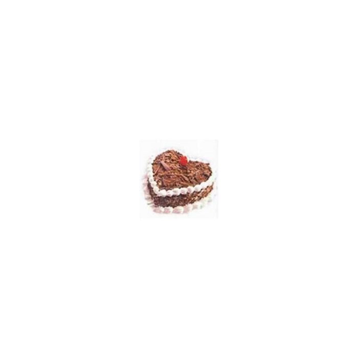 Black Forest Cake 1 Kg Heart Shaped Black Forest Cake 1 Kg Heart Shaped