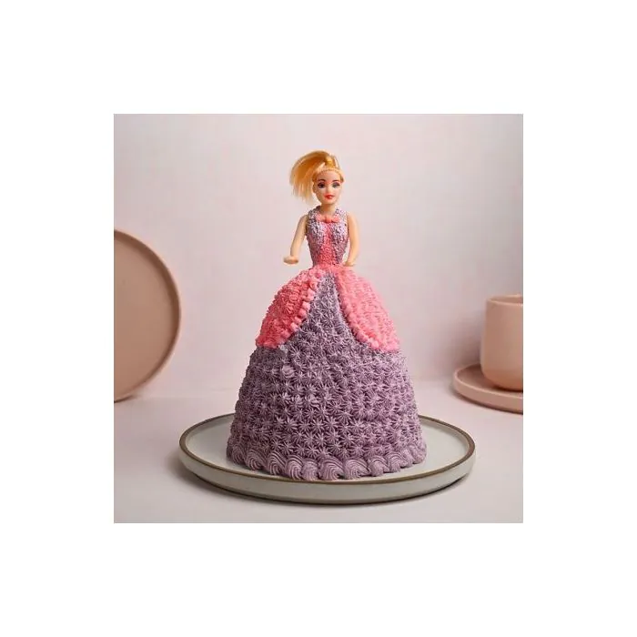Eggless Inventive Barbie Cake 2 Kg Eggless Inventive Barbie Cake 2 Kg