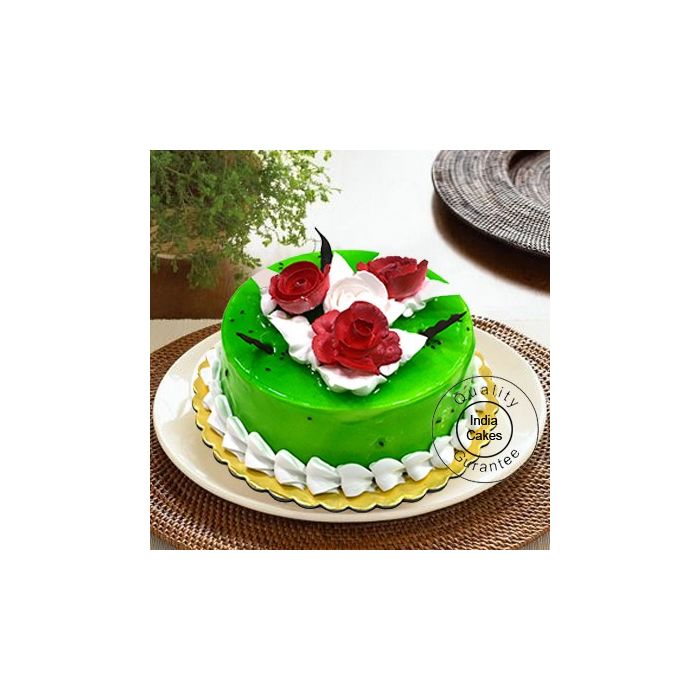Half Kg Eggless Kiwi Cake Pune Half Kg Eggless Kiwi Cake Pune