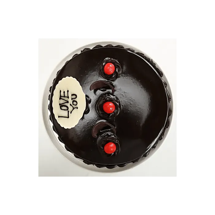 Love You Valentine Truffle Cake Half Kgs