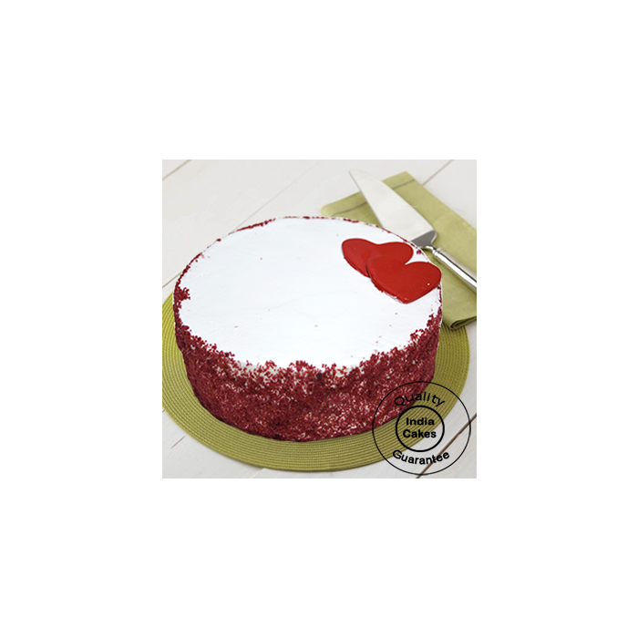 Love Expressing Red Velvet Cake Half Kg Love Expressing Red Velvet Cake Half Kg