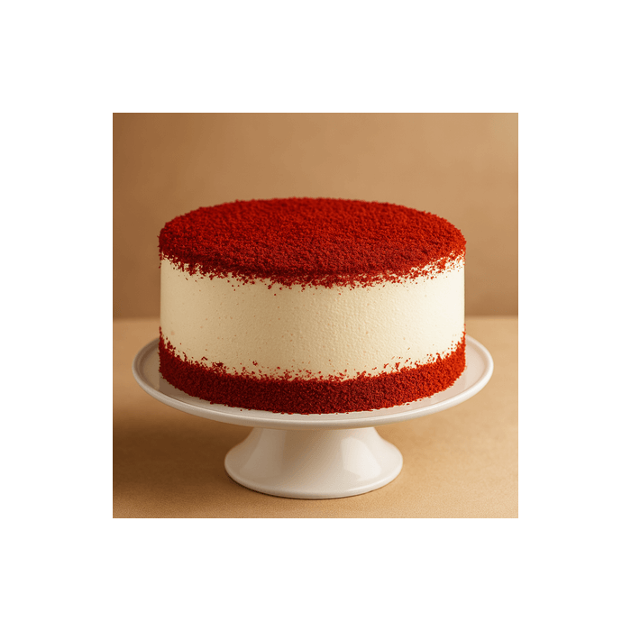 Eggless Lovely Red Velvet Cake Half Kg Eggless Lovely Red Velvet Cake Half Kg