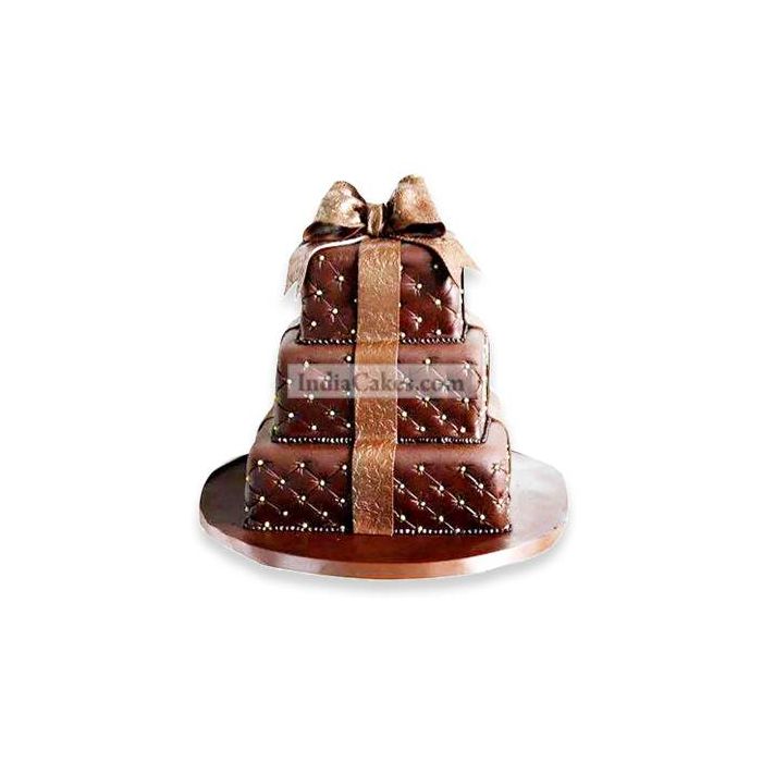 10 Kg Chocolaty Wedding Cake