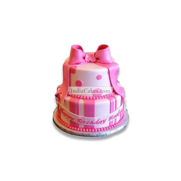 3.5 Kg Cute Pink Gift Cake 3.5 Kg Cute Pink Gift Cake