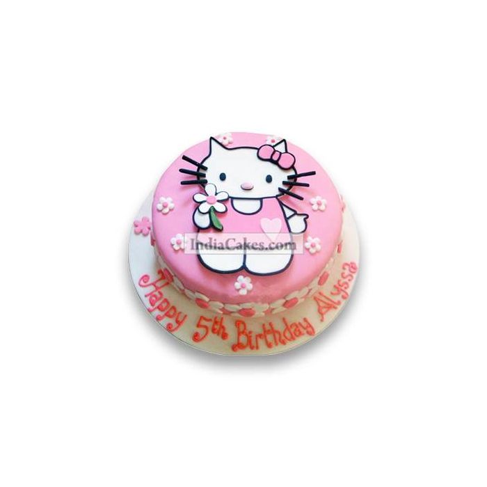 2.5 Kg Hello Kitty Birthday Cake 2.5 Kg Hello Kitty Birthday Cake