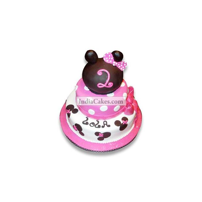 2.5 Kg Purple Cascade Cake 2.5 Kg Purple Cascade Cake