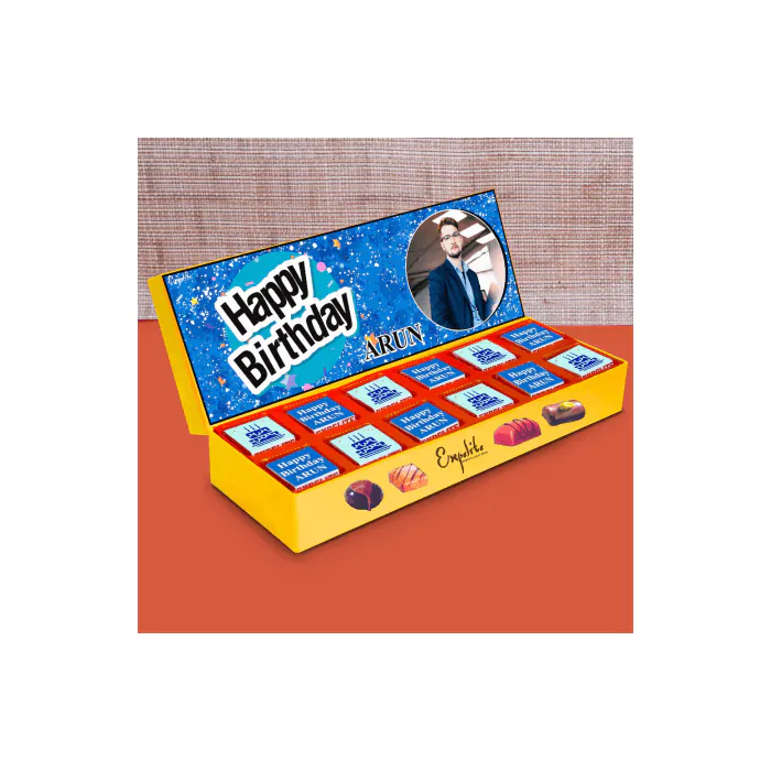 Personalized Chocolates For Birthday