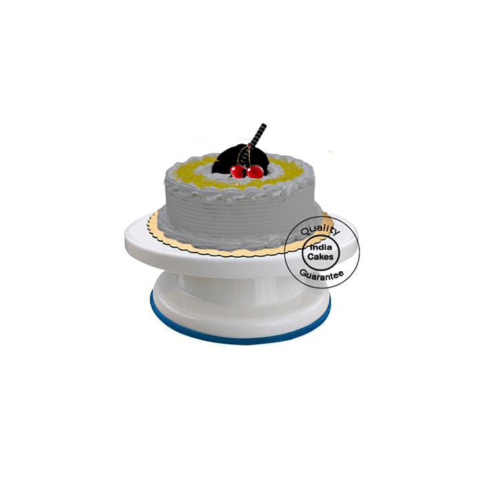 Eggless Half Kg Pineapple Cake_2 Eggless Half Kg Pineapple Cake_2
