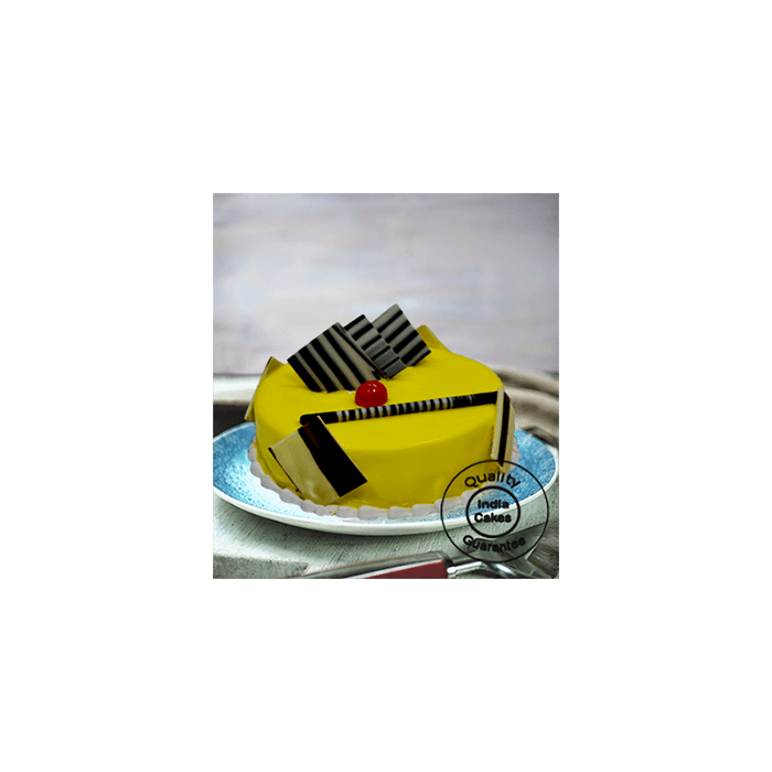 Eggless Half Kg Pineapple Cake_8 Eggless Half Kg Pineapple Cake_8