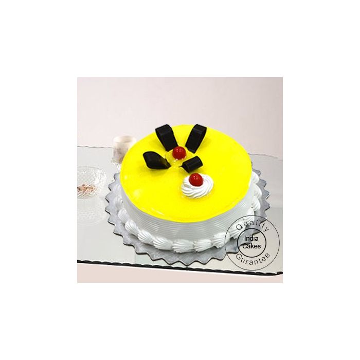Eggless Pineapple Five Star Quality Cake 1 Kg Eggless Pineapple Five Star Quality Cake 1 Kg