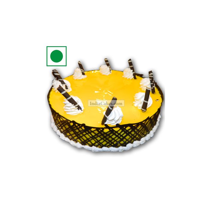 Half Kg Eggless Pineapple Cheese Cake Pune Half Kg Eggless Pineapple Cheese Cake Pune