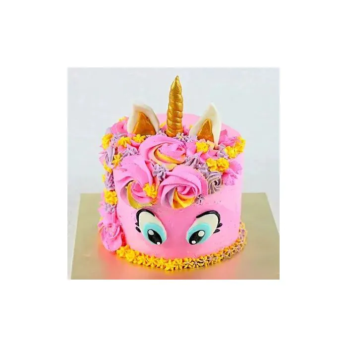 Eggless Pink Unicorn Chocolate Cake 1 Kg