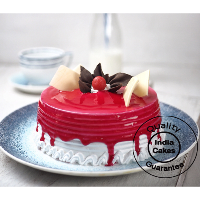 Half Kg Strawberry Cake - Premium Bakery Half Kg Strawberry Cake - Premium Bakery