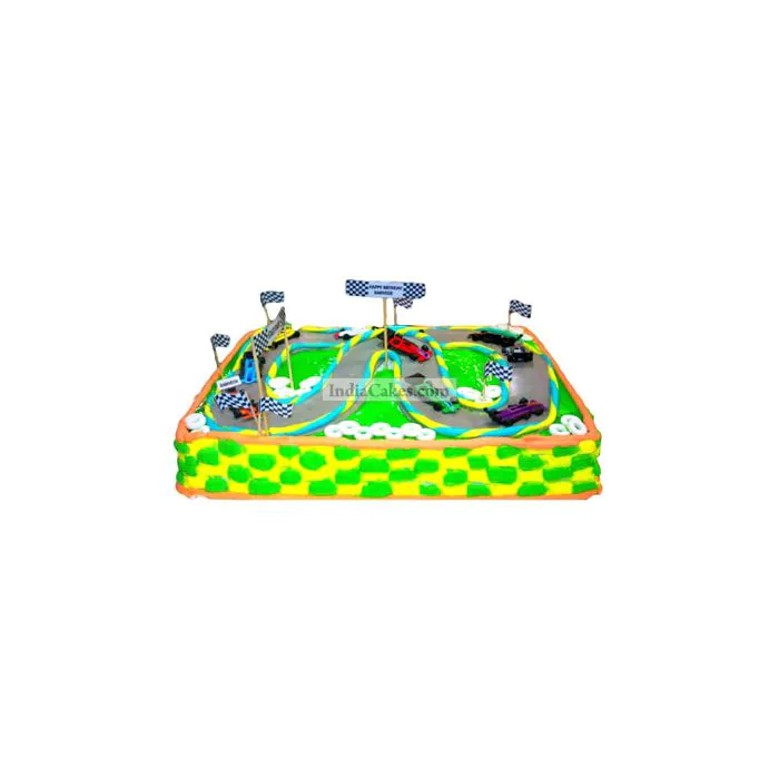 3 Kg Race Track Cake Pune 3 Kg Race Track Cake Pune