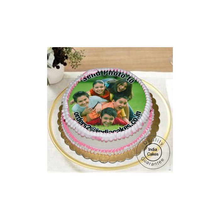 1 Kg Vanilla Photo Cake with 12 Yellow Roses Bunch 1 Kg Vanilla Photo Cake with 12 Yellow Roses Bunch