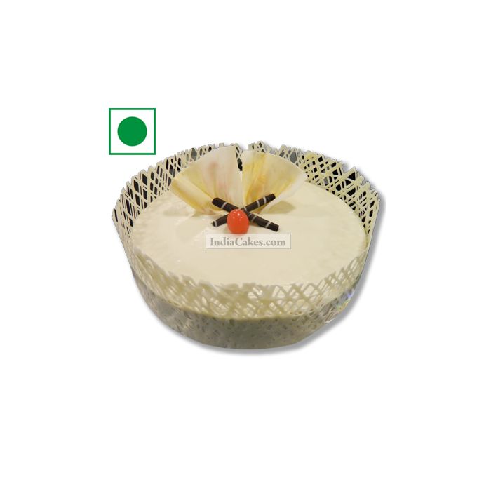 Half Kg Eggless White Chocolate Avalanche Cake Pune Half Kg Eggless White Chocolate Avalanche Cake Pune
