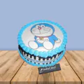 Doraemon Cartoon Photo Cake thumbnail