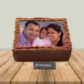 1 Kg Chocolate Truffle Photo Cake thumbnail