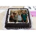 Chocolate Photo Cake Half Kg thumbnail