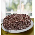 Chocolate Rosette Cake 1 Kg thumbnail
