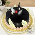 Half Kg Eggless Chocolate Truffle Cake Pune thumbnail