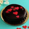 Eggless Heart Bonaza Delicious Choco Cake Half Kg thumbnail