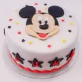 Mickey Delight Fondant Cake 1 Kg thumbnail