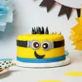 Minions Theme Delicious Cake 1 Kg thumbnail
