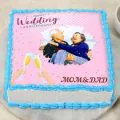 Personalised Wedding Anniversary Cake thumbnail