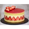 Rich Strawberry Mousse Cake 1 Kg thumbnail