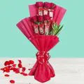 Special Bouquet of Chocolate n Roses thumbnail
