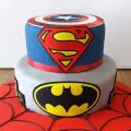 Super Hero Fondant Cake 3 Kg thumbnail