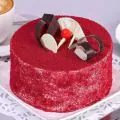 Eggless Superior Red Velvet Cake Half Kg thumbnail