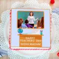 Teachers Day Photo Cake thumbnail