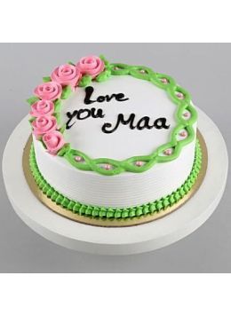 Delicious Love You Maa Pineapple Cake Half Kg