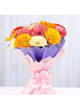 Mix Floral Happiness 10 Gerberas Bouquet