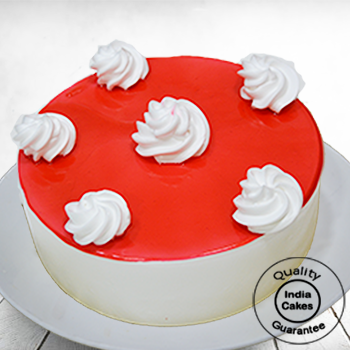 Delicious Strawberry Cake Half Kg