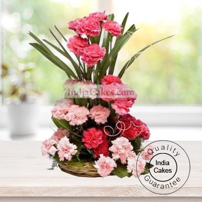 36 Mix Carnations Arrangement