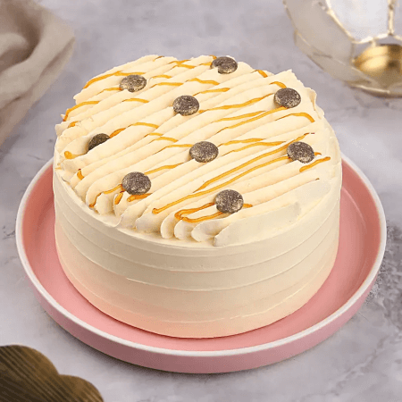 Fondness Butterscotch Cream Cake Half Kg