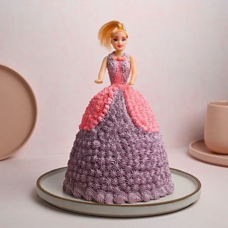 Eggless Inventive Barbie Cake 2 Kg