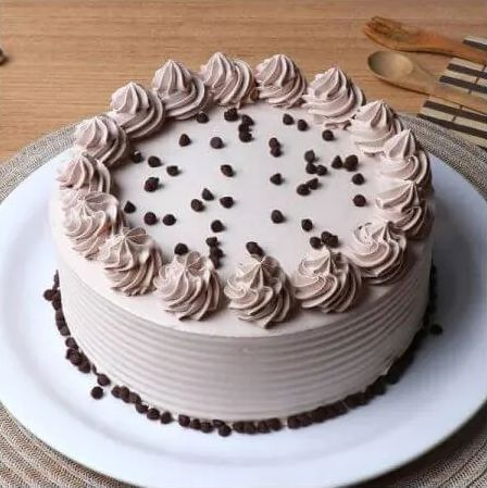Eggless Tempting Coffee Cream Cake Half Kg