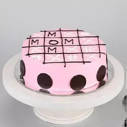 Tic Tac Toe Pineapple Cake for Mom Half Kg