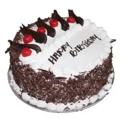 Divine Black Forest Cake Half Kgs